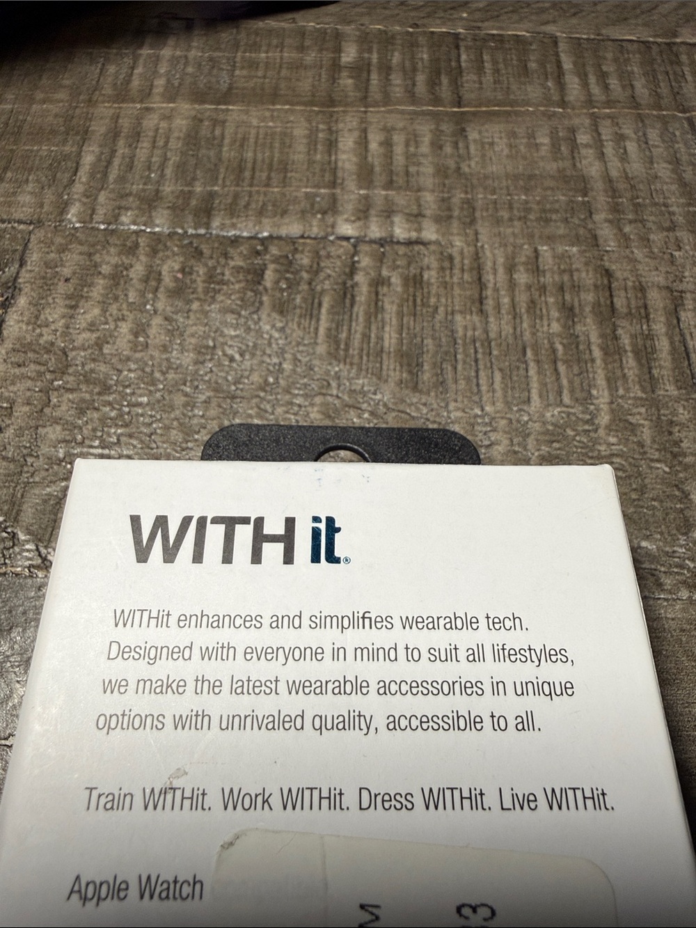 Withit Leather Apple Watch Band - New! - Picture 2 of 4